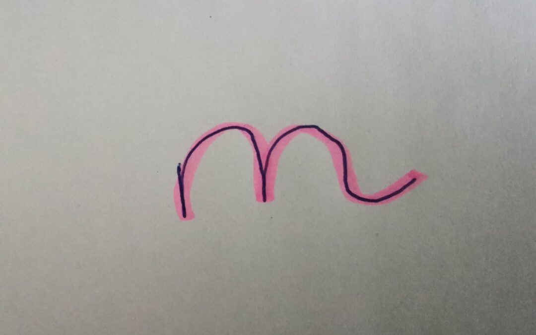 M betű vizsgálata 4 pontban: Te hogyan írod az m betűdet?